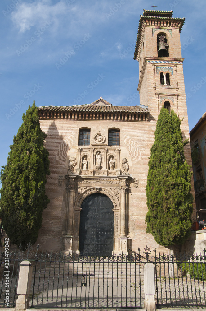 Santa Ana y San Gil, Granada, Andalusien, Spanien