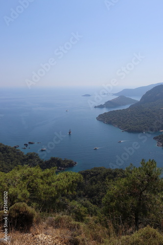 Region of Oludeniz, Turkey, summer 2018