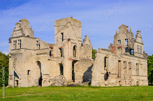 Ruins of the Ungru castle, Estonia photo