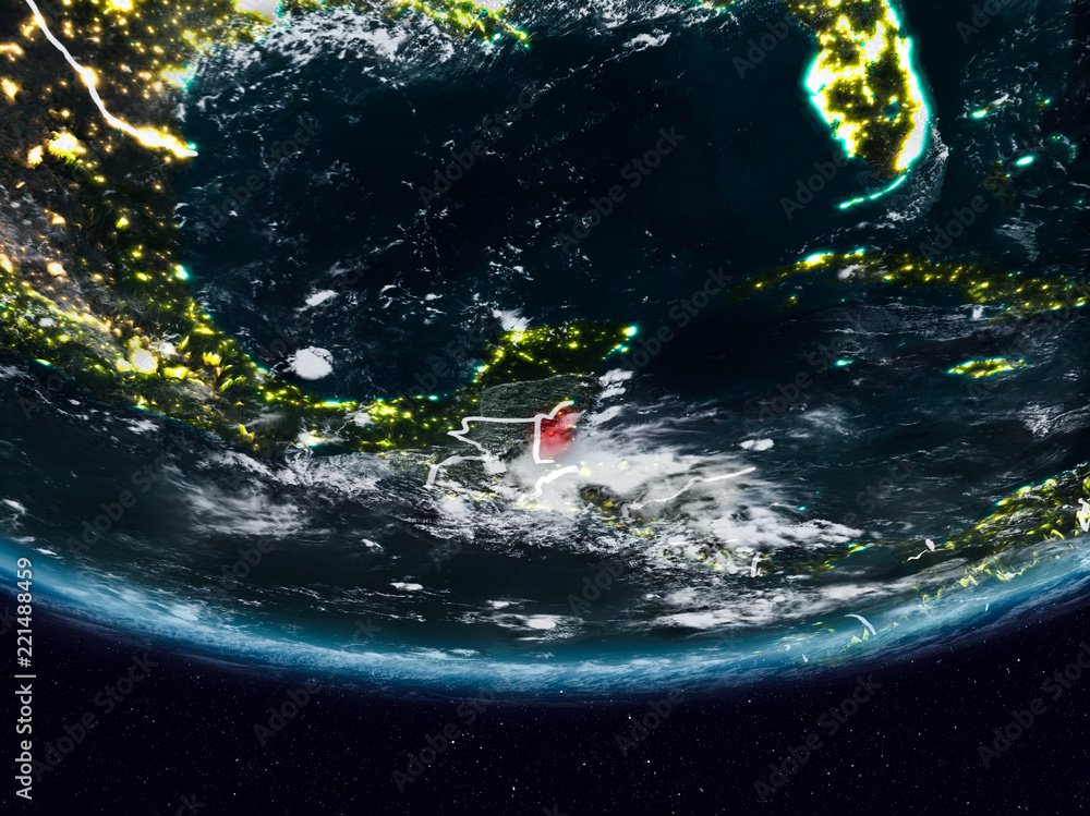 Belize during night Belize during night