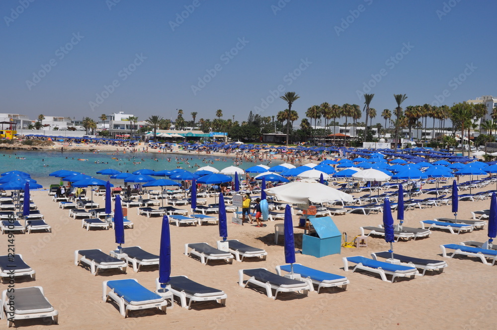 Vathia Gonia Beach in Agia Napa, Cyprus