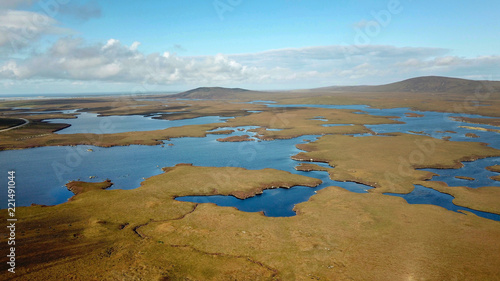 Seenplatte von Nord-Uist bei Lochmaddy, Äußere Hebriden