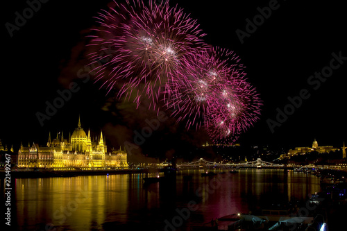 Photography Feuerwerk in Budapest