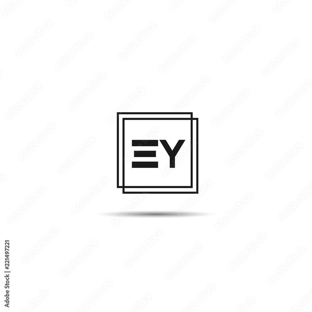 Initial Letter EY Logo Template Design Initial Letter EY Logo Template Design