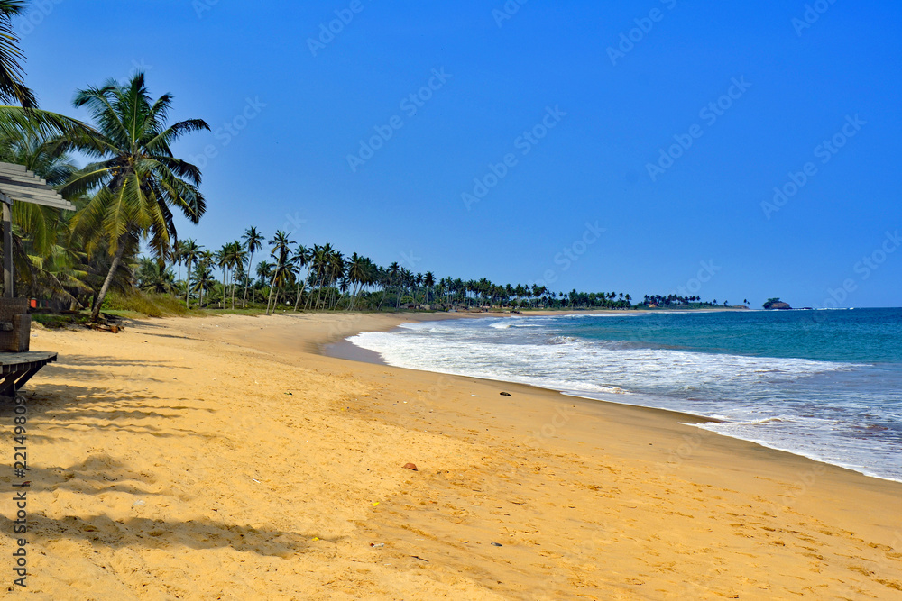 Busua Beach, Western Region, Ghana