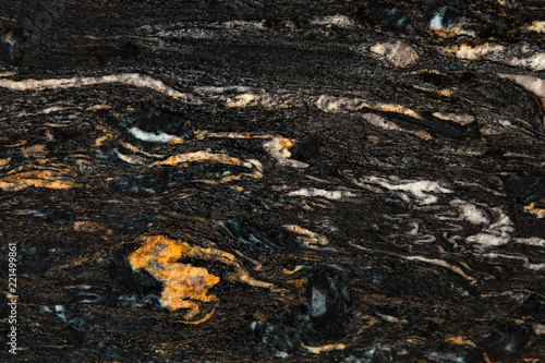 Black and Gold Marble