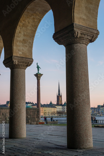 Photography Old town view from stockholm town hall