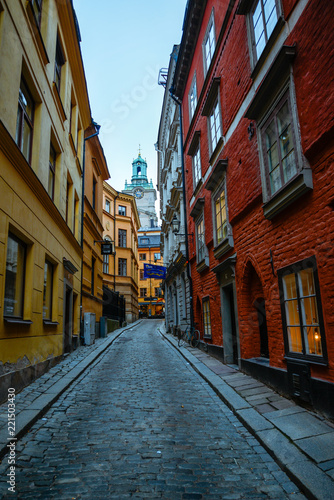 Storkyrkan gamla stan street view © Fabian
