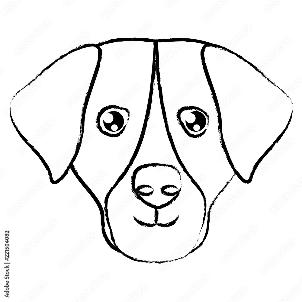 Fototapeta premium cute dogs design