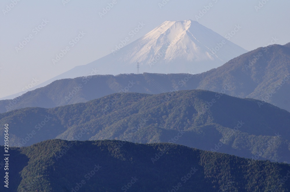 富士遠望