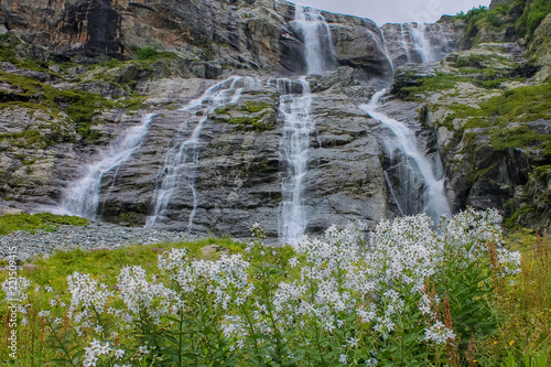 Sofia waterfalls, Lower Arkhyz, Karachay Cherkess Republic. photo