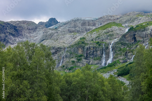 Sofia waterfalls, Lower Arkhyz, Karachay Cherkess Republic.
