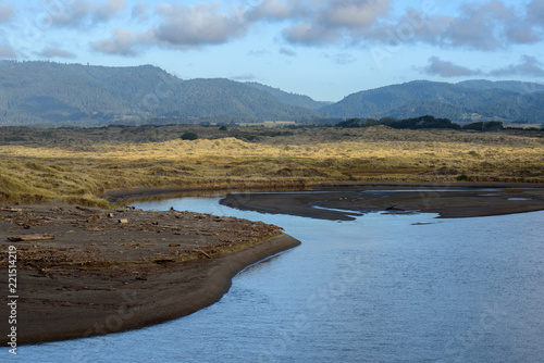 Calm water near shore