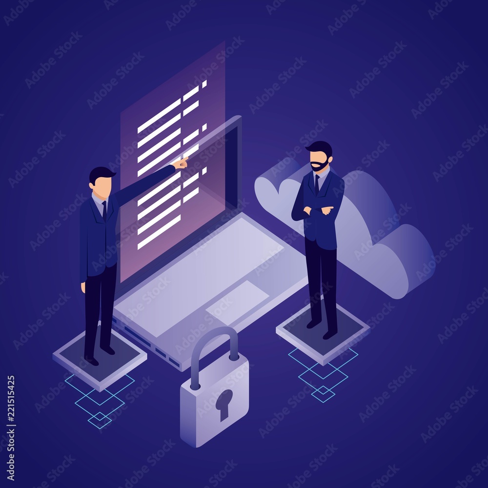 data network businessman concept data network businessman concept