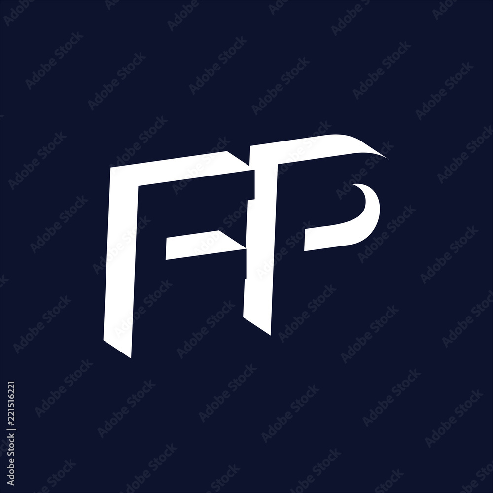 F P initial letter with negative space logo icon vector template F P initial letter with negative space logo icon vector template