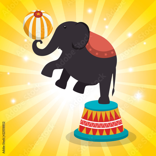 elephant circus show icons