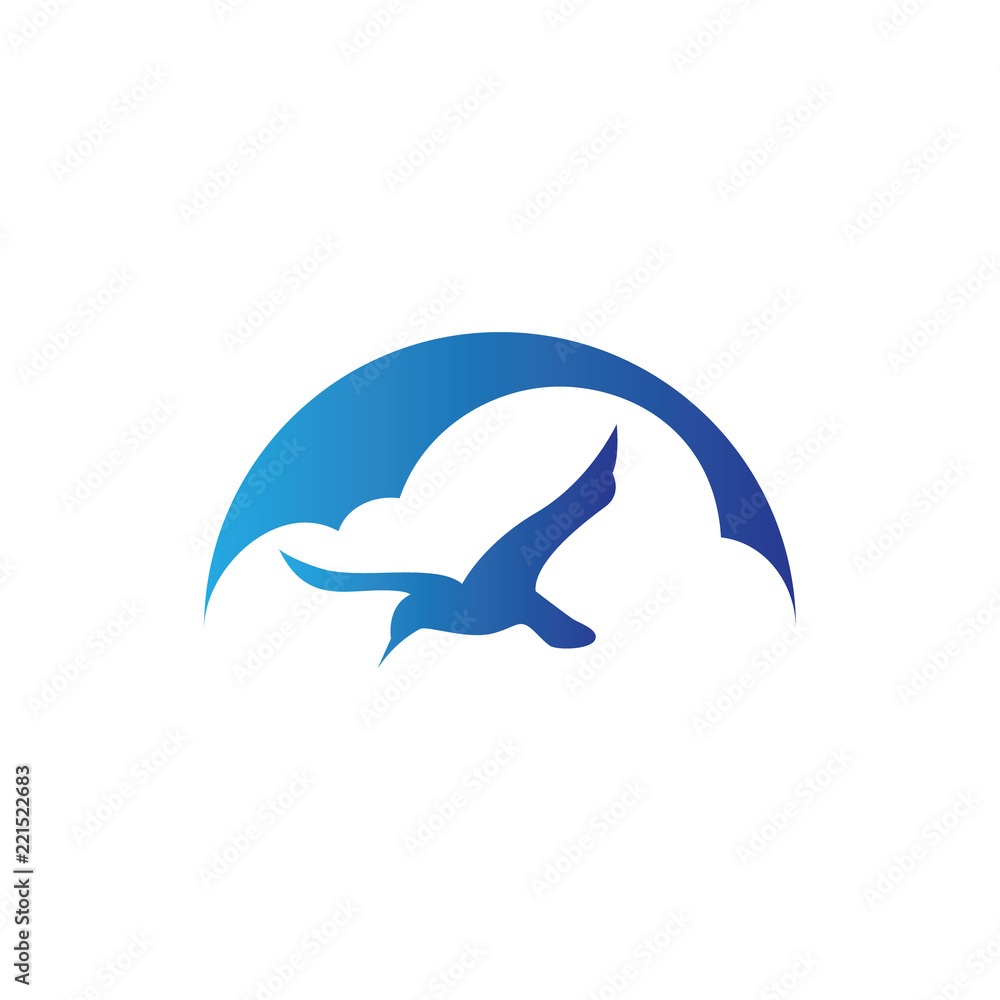 Fototapeta premium bird logo vector