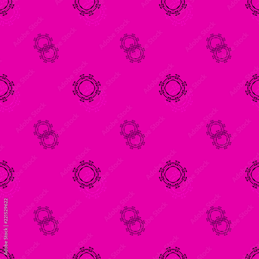 Seamless background pattern with various colored circles. Seamless background pattern with various colored circles.