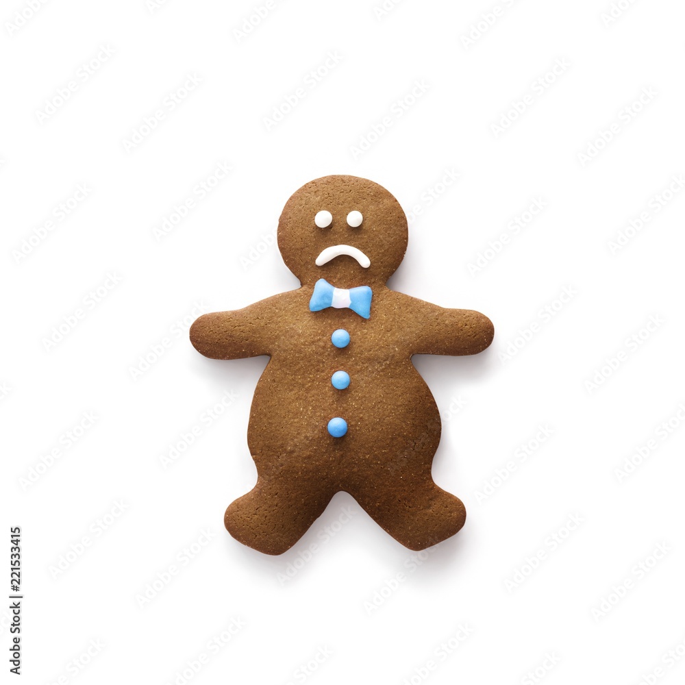 Obese gingerbread man Obese gingerbread man