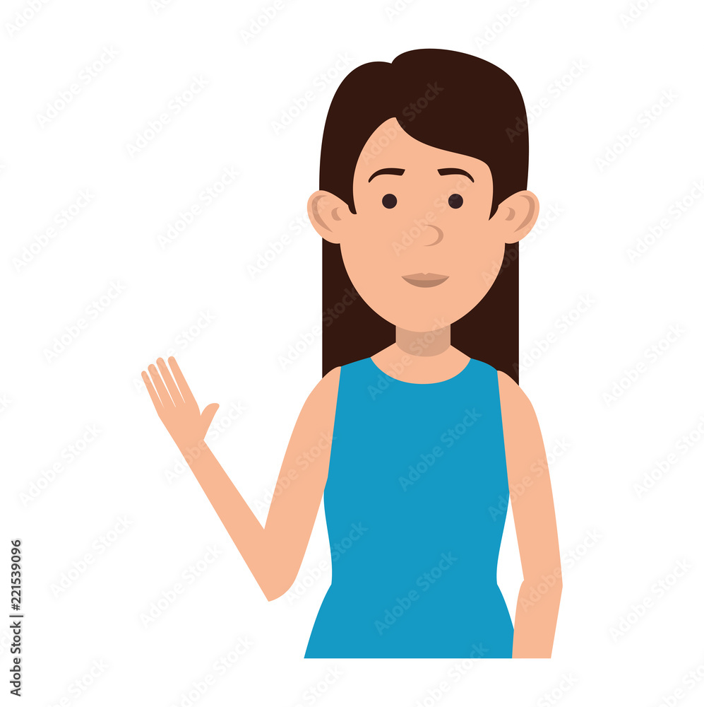 beautiful and young woman character beautiful and young woman character