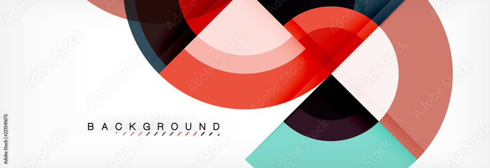 Vector circle abstract background Vector circle abstract background