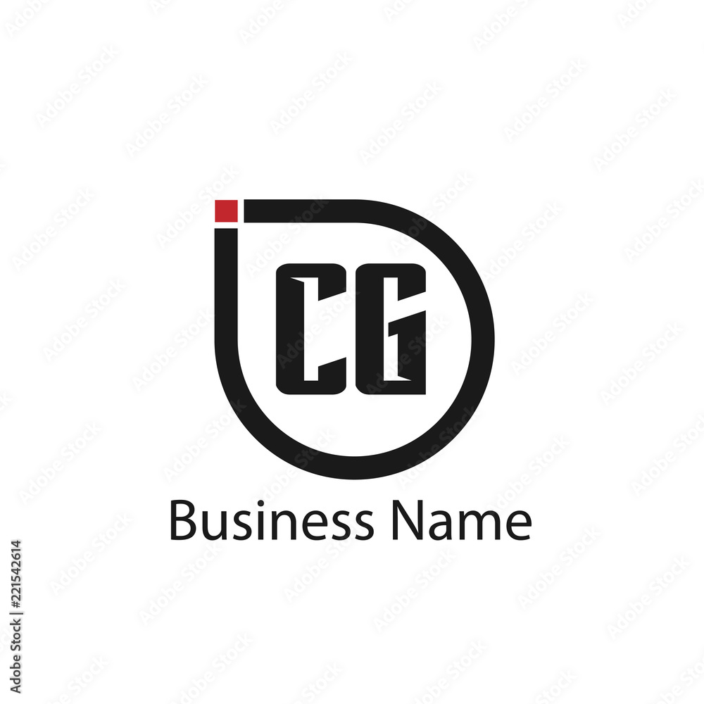Initial Letter CG Logo Template Design Initial Letter CG Logo Template Design