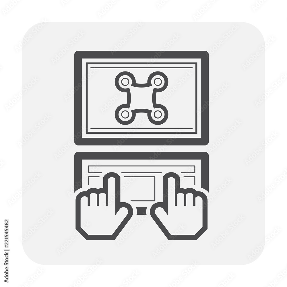 drone equipment icon drone equipment icon