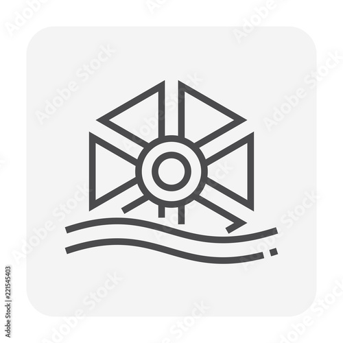 water turbine icon