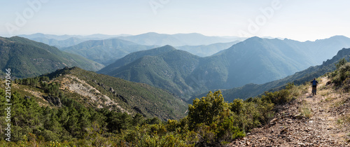 Views of the Sierra de las Batuecas, in Salamanca, from the Mirador del Portillo photo