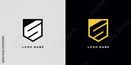 Geometric Letter S Logo