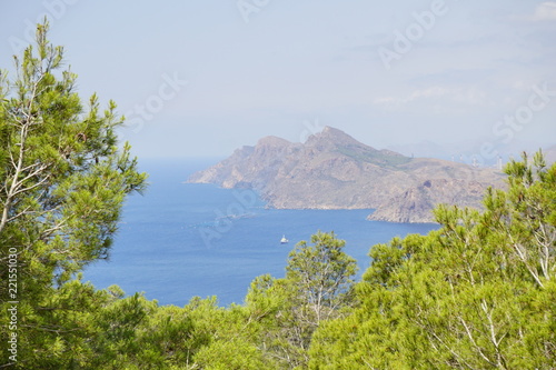 Bahía de Portmán en Cartagena