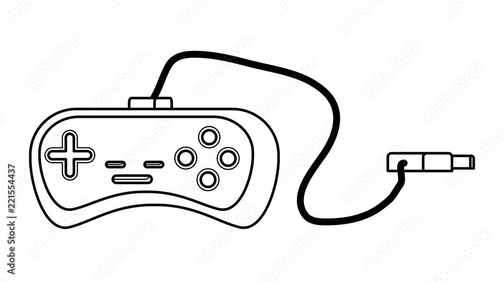 retro game controller icon retro game controller icon