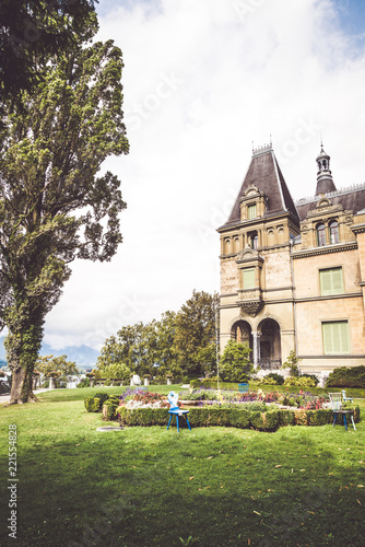 Hunegg castle national museum history in Switzerland photo