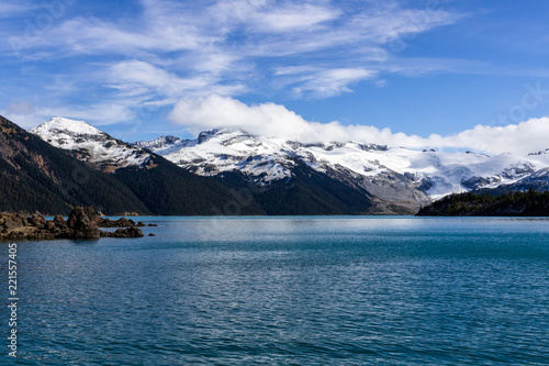 View from Garibaldi Lake, Squamish, BC, Canada.