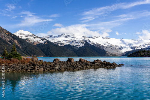 View from Garibaldi Lake, Squamish, BC, Canada.