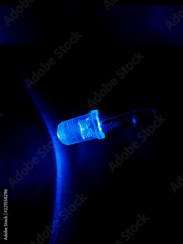 Blue LED light