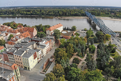 Toruń- widok na Wisłę