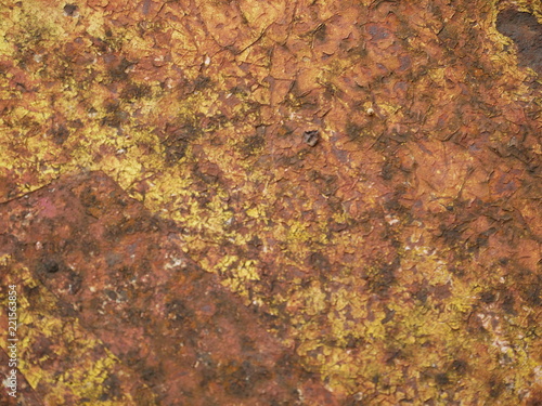 abstract grunge background,rusty yellow wall texture