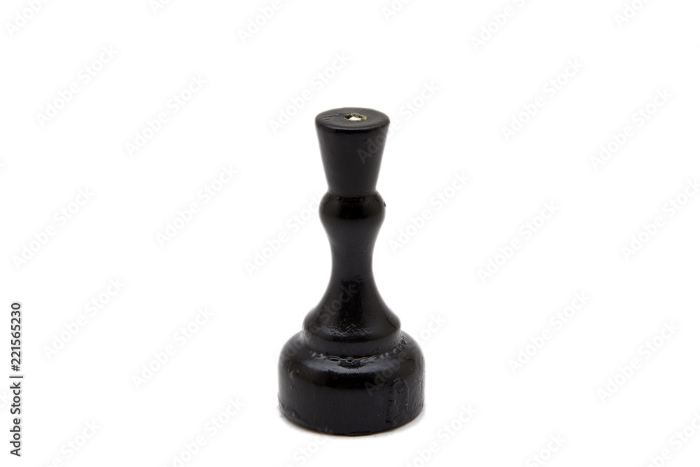 Chess pieces on white background Chess pieces on white background