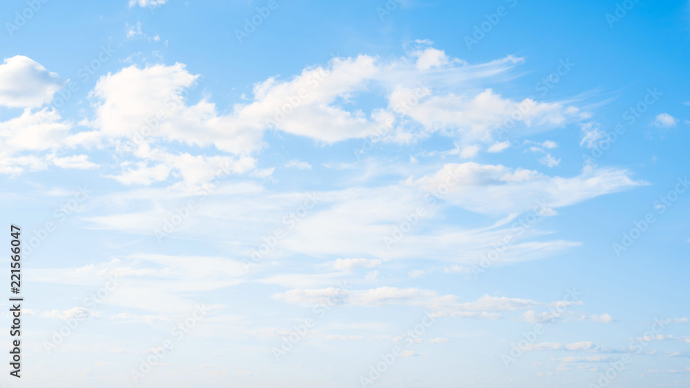 Fototapeta premium Sky atmosphere clear clouds