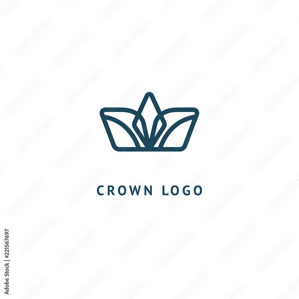 Abstract vetor crown logo vector design. Sign for beauty salon, elite accessories, jewelry, hotels, spa, wedding. Vintage decorative icon qween, king, princess. Abstract vetor crown logo vector design. Sign for beauty salon, elite accessories, jewelry, hotels, spa, wedding. Vintage decorative icon qween, king, princess.