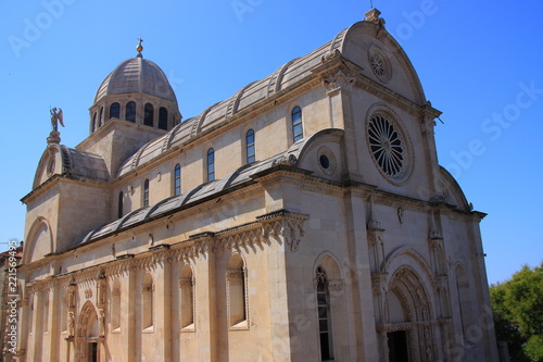 Kroatien, Šibenik - die Renaissance St. James aus dem 16. Jahrhundert.