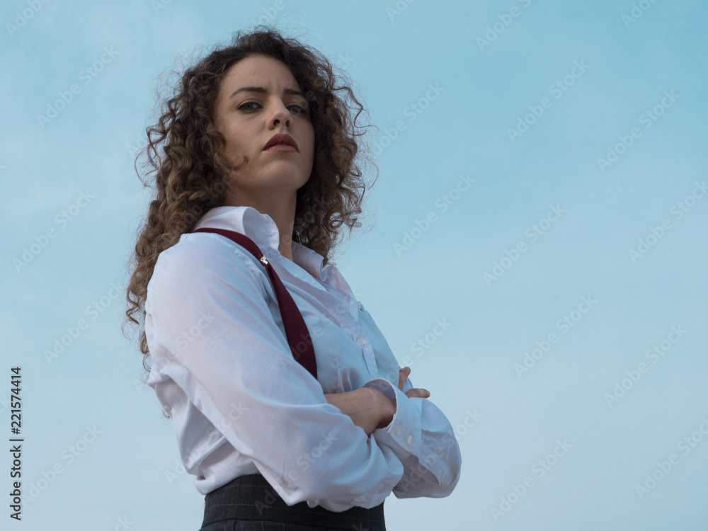 girl with folded arms serious expression body language girl with folded arms serious expression body language