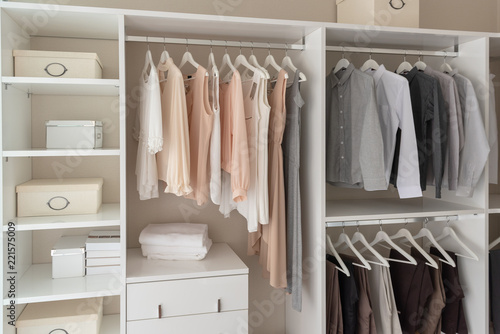 modern closet with clothes © 290712