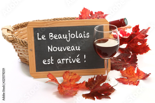 Beaujolais nouveau photo