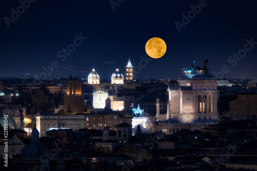 Veduta di Roma dal Gianicolo