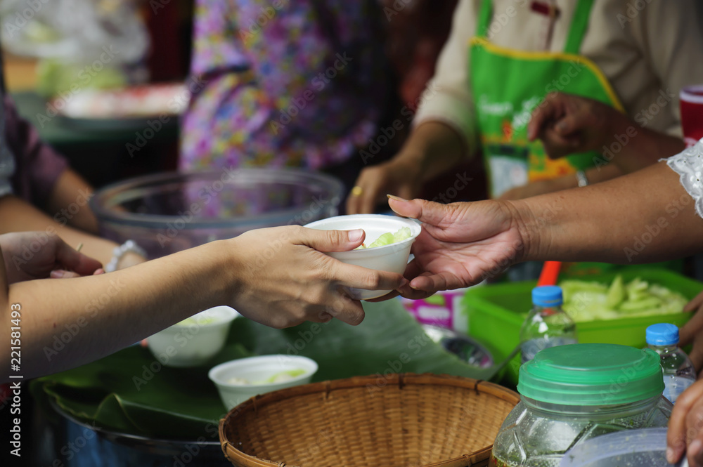 Helping the poor in society by donating food : The concept of hunger Helping the poor in society by donating food : The concept of hunger