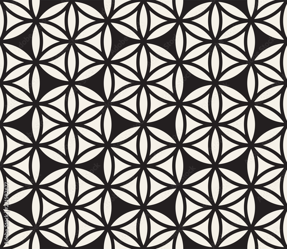 Vector seamless pattern. Modern stylish abstract texture. Repeating geometric tiles Vector seamless pattern. Modern stylish abstract texture. Repeating geometric tiles