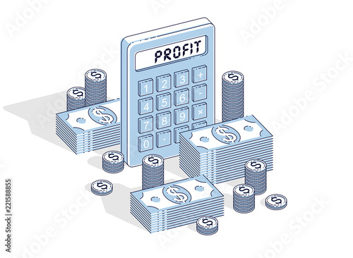 Business success and income...
