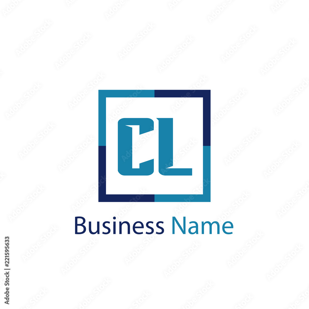 Initial Letter CL Logo Template Design Initial Letter CL Logo Template Design